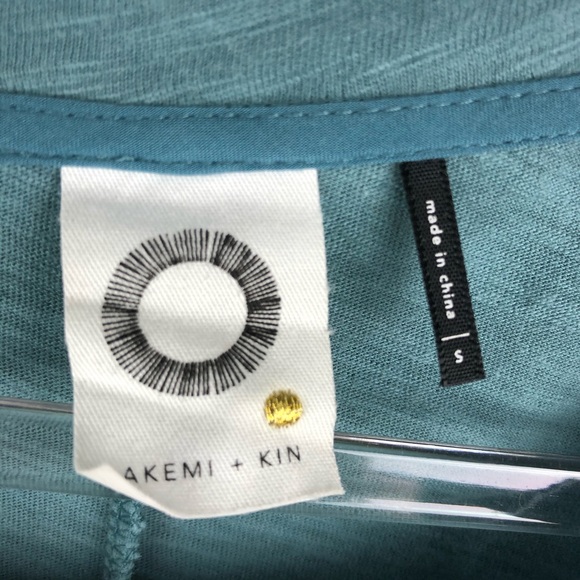 ANTHROPOLOGIE Akemi + Kin Light Streaks Top S - Picture 6 of 7